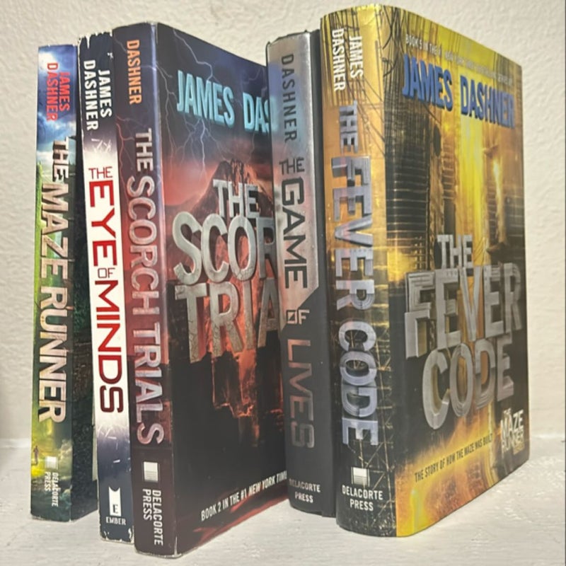 James Dashner Bundle of 5