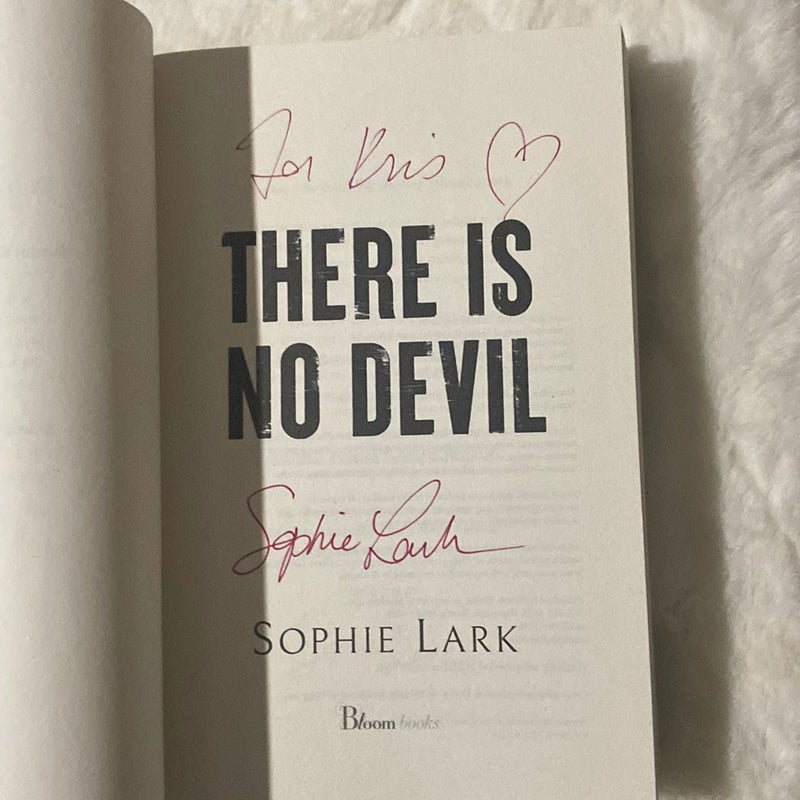 SIGNED Sophie Lark There are No Saints/There is No Devil