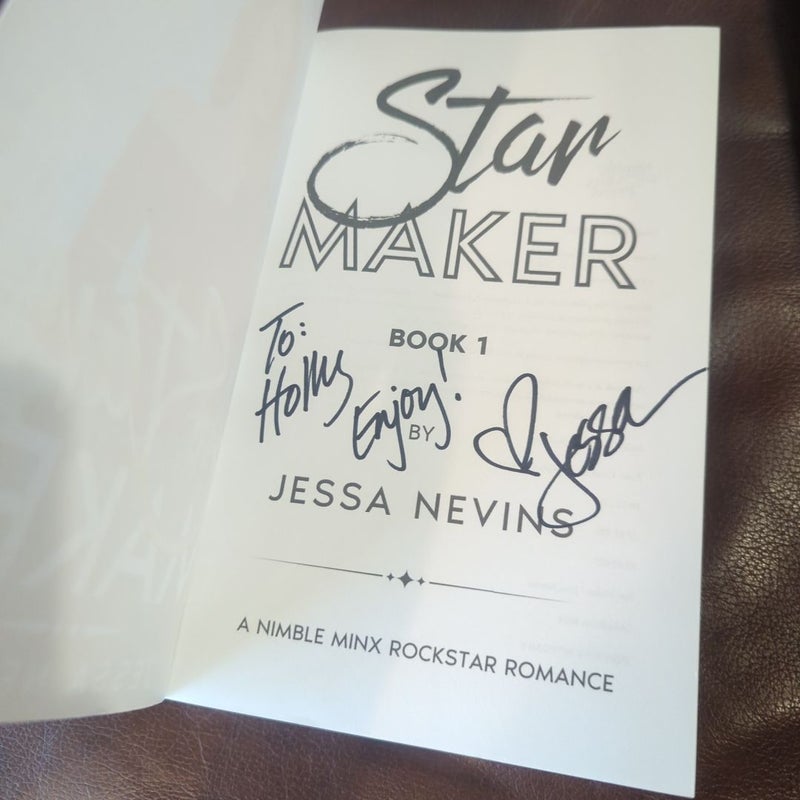 Star Maker *SIGNED BY AUTHOR SEE DESCRIPTION**