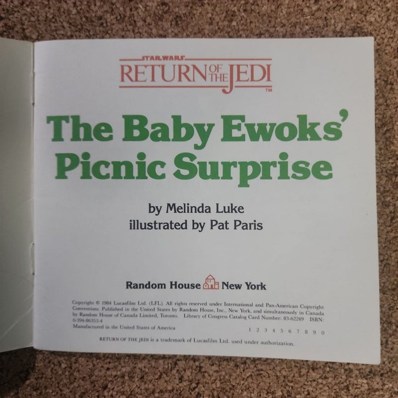 The Baby Ewoks Picnic Surprise 