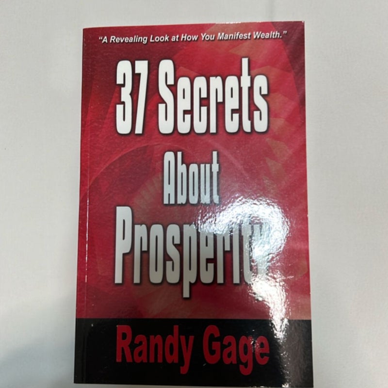 37 Secrets about Prosperity