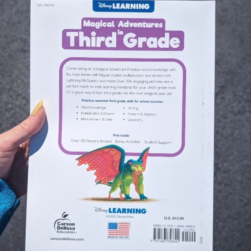 Disney/Pixar Magical Adventures in Third Grade