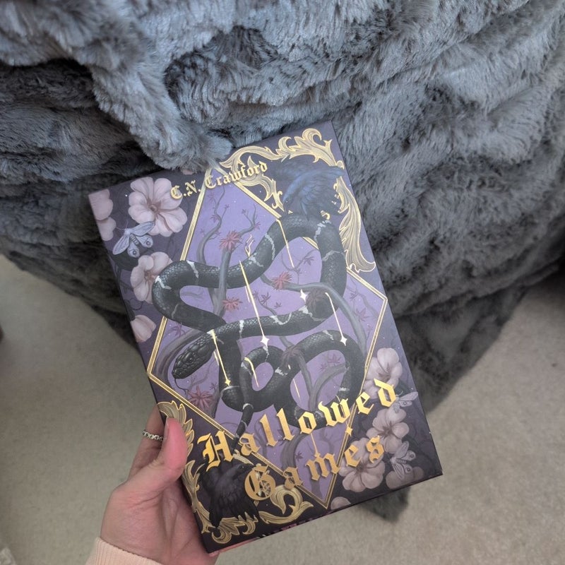 Hallowed Games bookish box