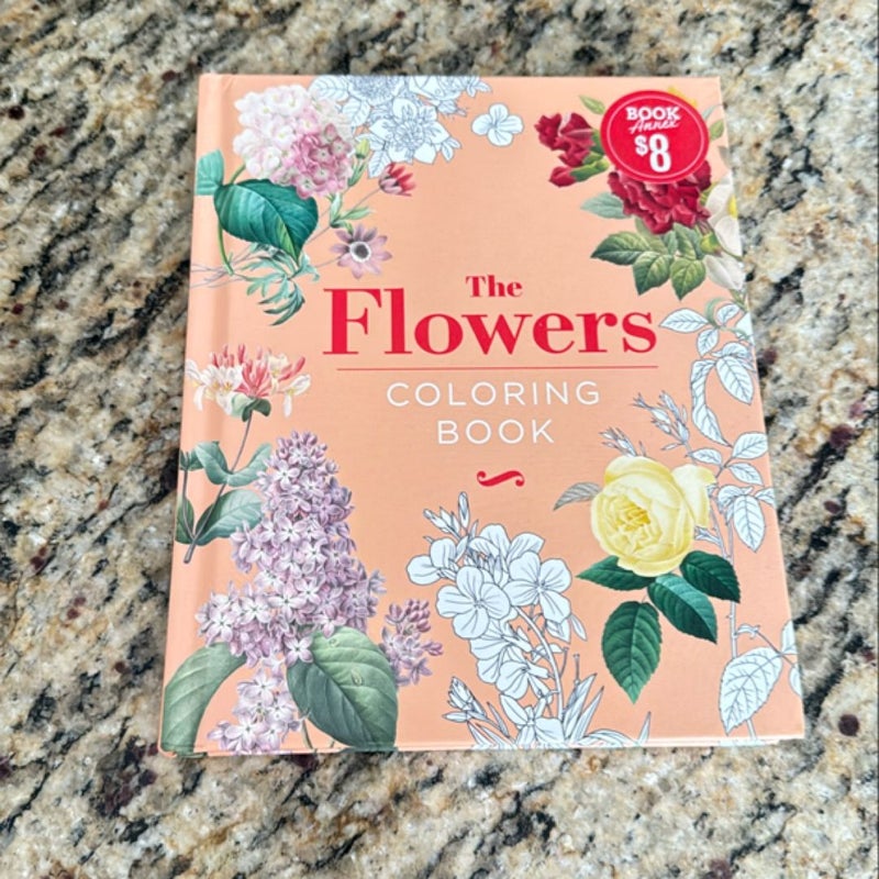 The Flowers Coloring Book