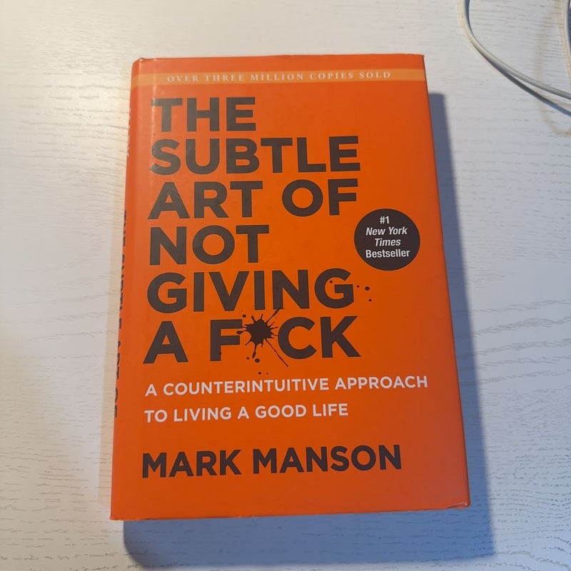 3 Books Collection Set (Will [Hardcover], The Subtle Art of Not Giving a  F*ck [Hardcover], Everything Is F*cked)