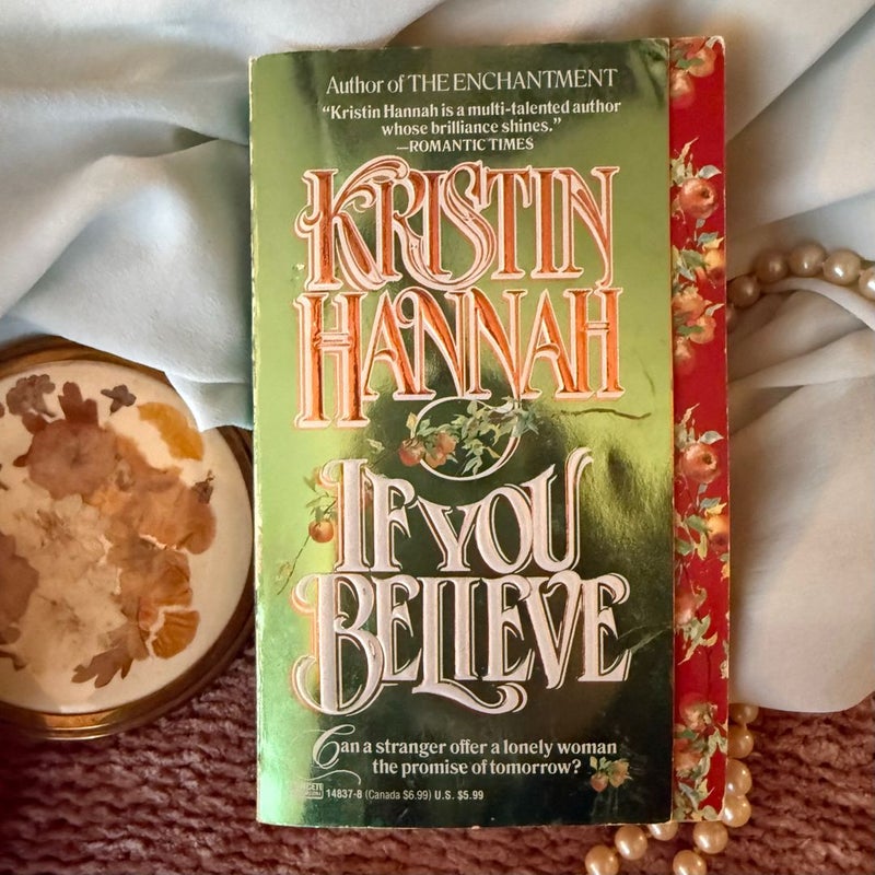 If You Believe Stepback (First Edition)