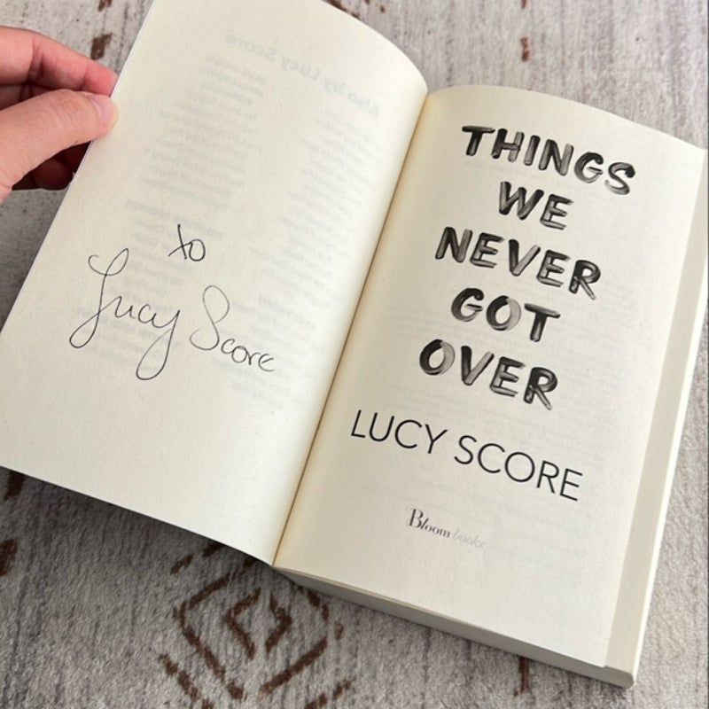 Things We Never Got Over (SIGNED BY AUTHOR)