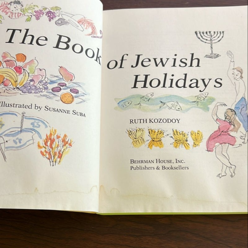 The Book of Jewish Holidays