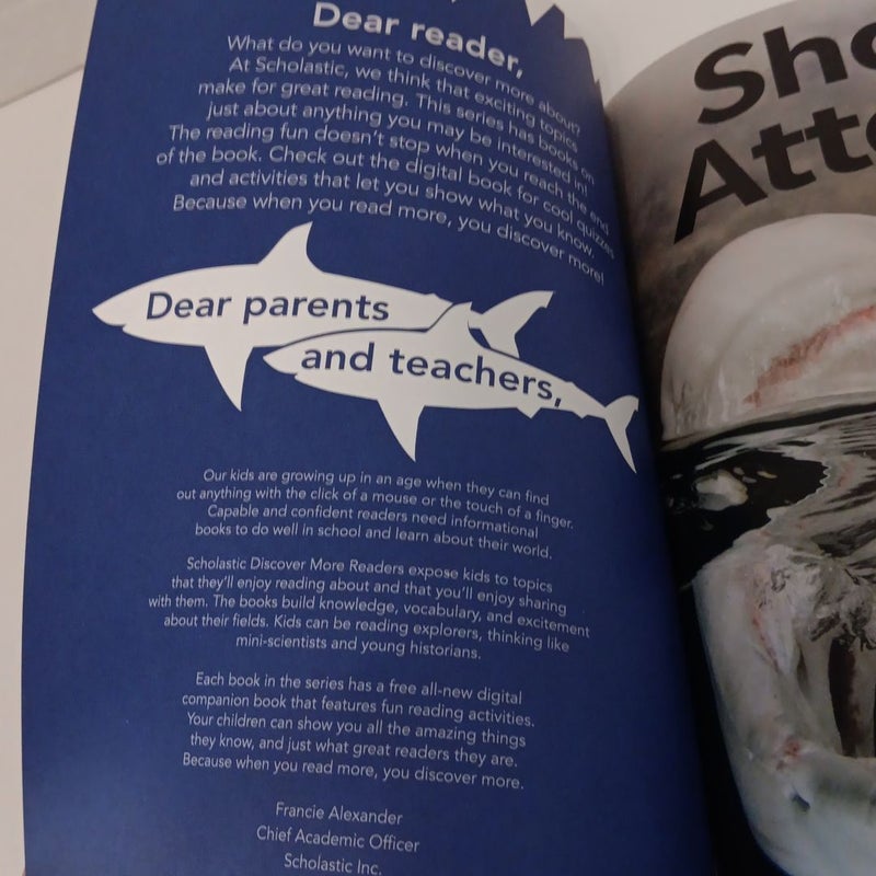 Scholastic Discover More Reader Level 2: Shark Attack!