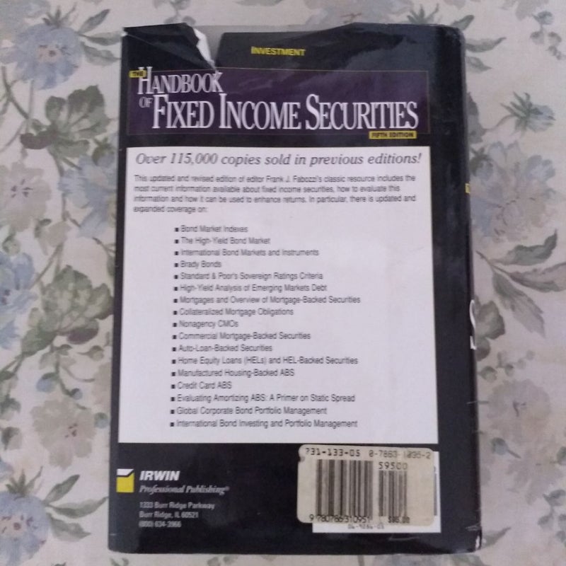 The Handbook of Fixed Income Securities, Eighth Edition