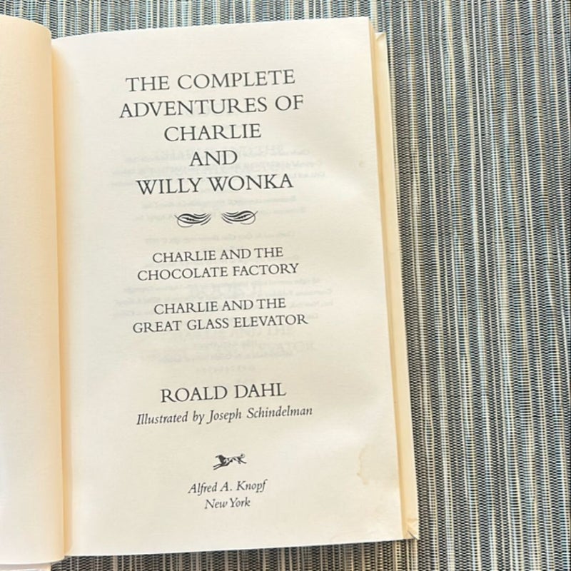 The Complete Adventures of Charlie and Willy Wonka