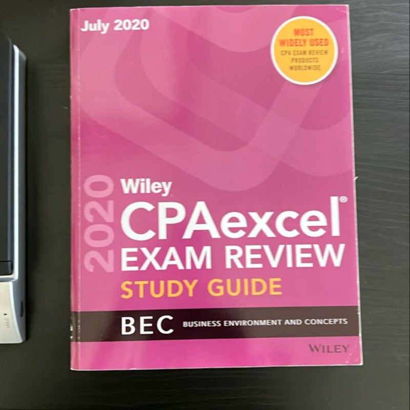 Wiley CPAexcel Exam Review July 2020 Study Guide