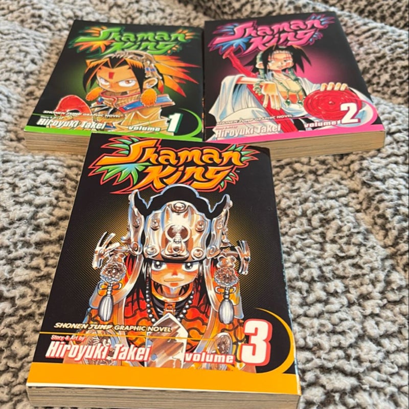 Shaman King, Volumes 1-3