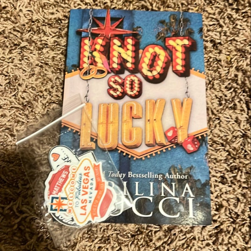 Knot so Lucky PS book club edition with matching sticker set