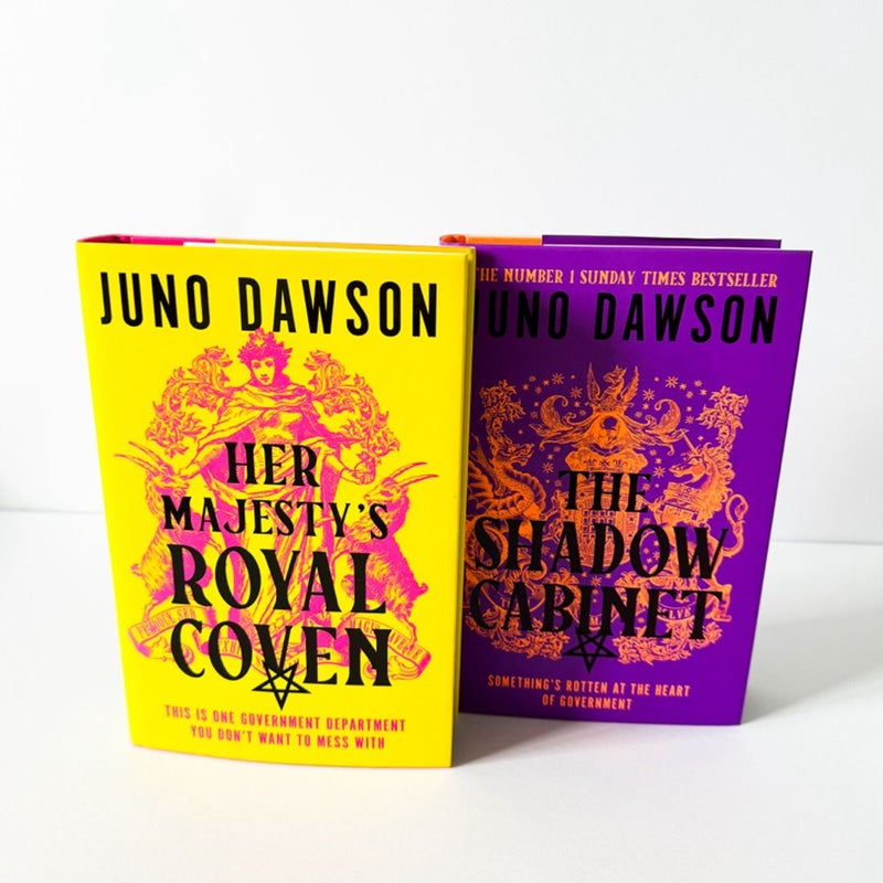 Her Majesty’s Royal Coven and The Shadow Cabinet (SIGNED Fairyloot Exclusive Editions)