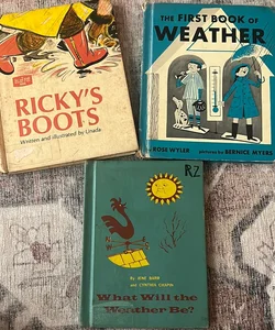 Vintage Weather Childrens Books
