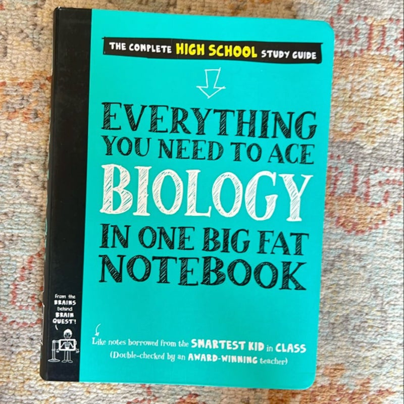 Everything You Need to Ace Biology in One Big Fat Notebook