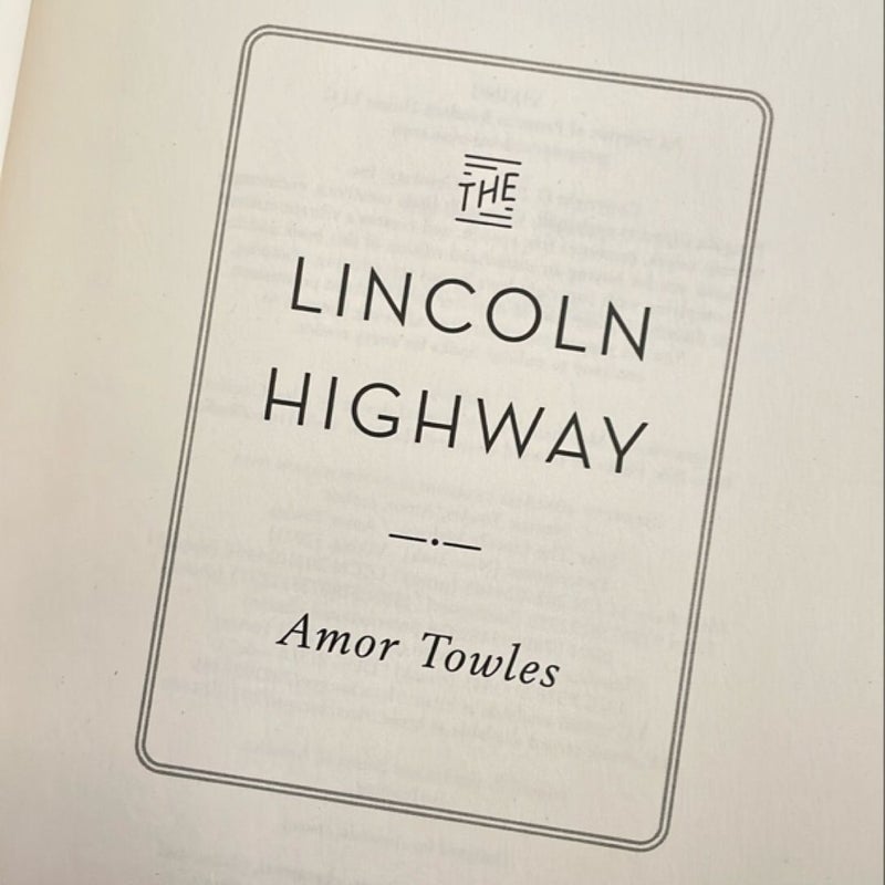 The Lincoln Highway