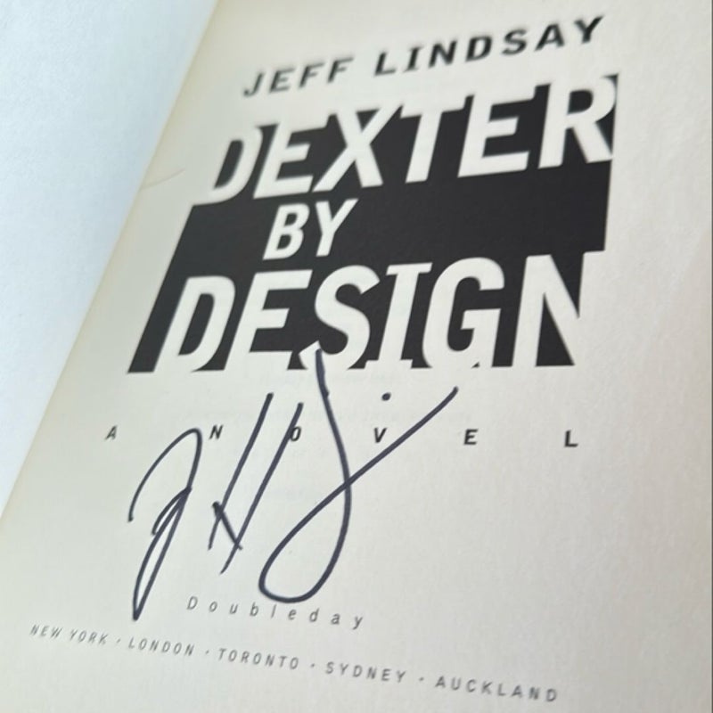 Dexter by Design SIGNED