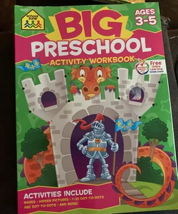 Big Preschool Activity Workbook