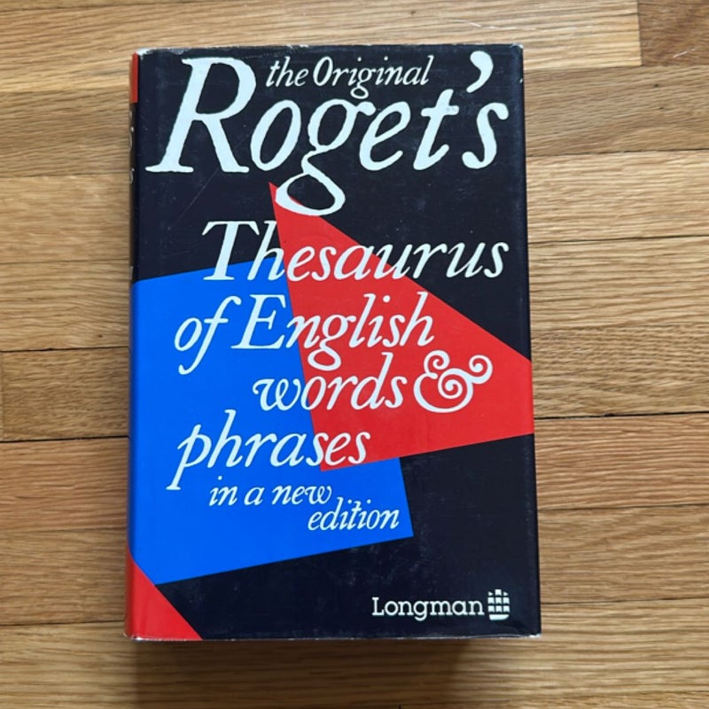 Roget's Theasauraus English Word and Phrases