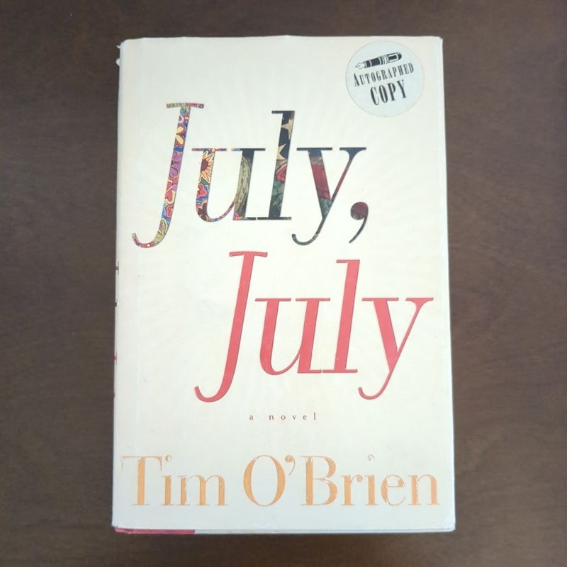 July, July  [Signed] 