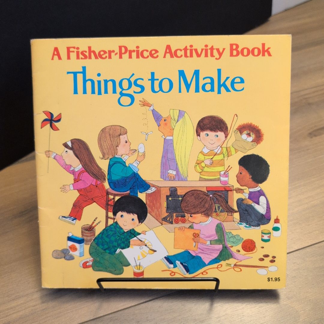 A Fisher-Price Activity Book - Things to Make (1978)