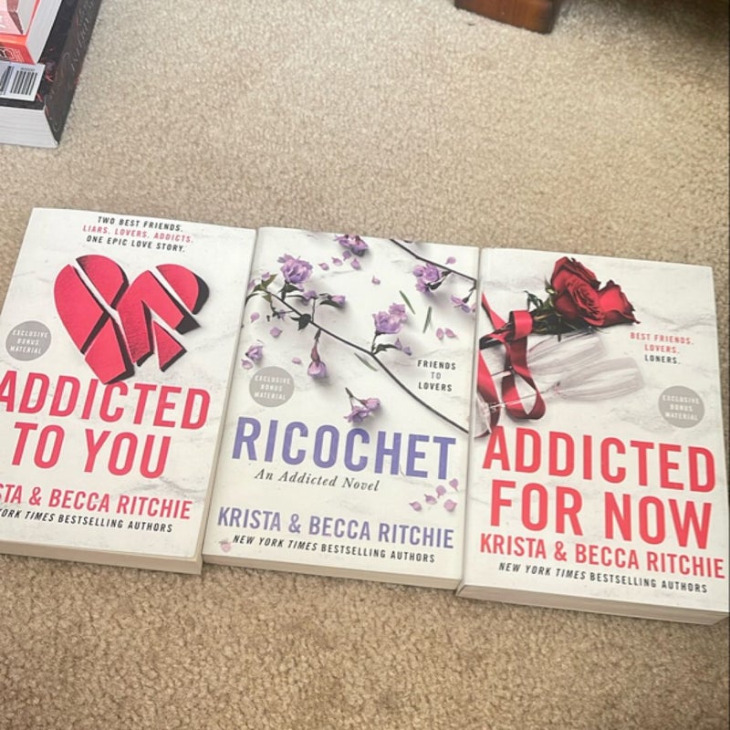 Addicted Series Books 1-3 BUNDLE 