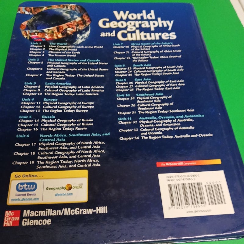 World Geography and Cultures, Student Edition