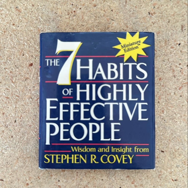 The 7 Habits of Highly Effective People (Miniature Editions)