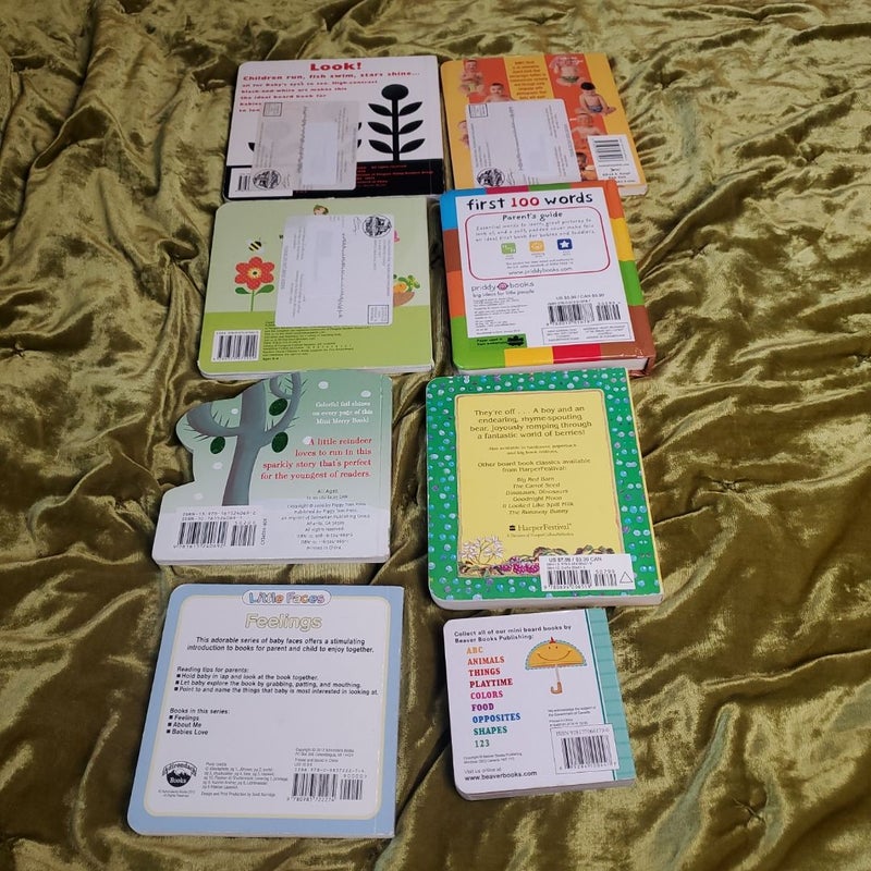 Bundle of 8 Children's Board Books