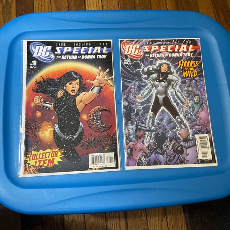 DC Special (2005) The return Of Donna Troy 1-4