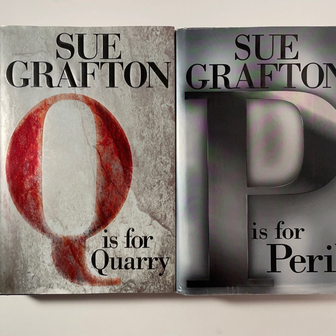 2 Kinsey Millhone Novels by Sue Grafton Hardcover Mystery Books Very ...