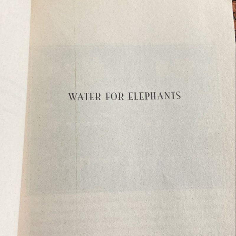 Water for Elephants