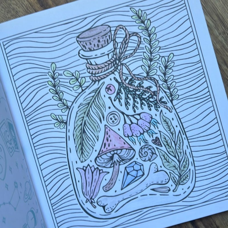 The Witch Coloring Book