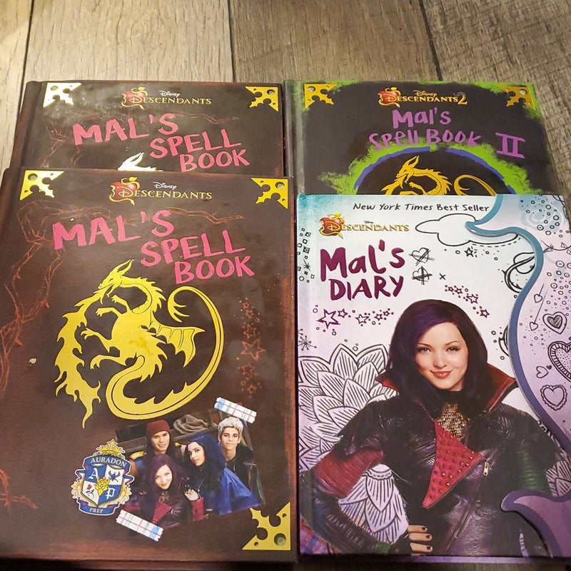 Descendants: Mal's Spell Book by Disney Books, Hardcover