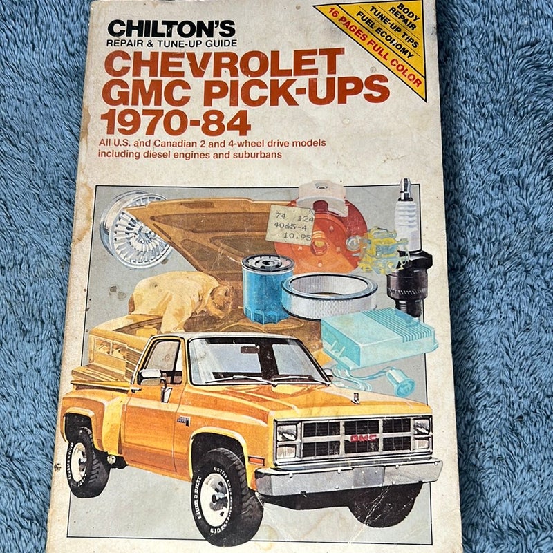 Chiltons repair and tuneup guide