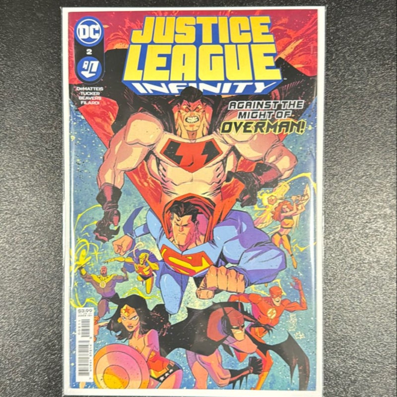 Justice League Infinity # 2 DC Comics Overman 