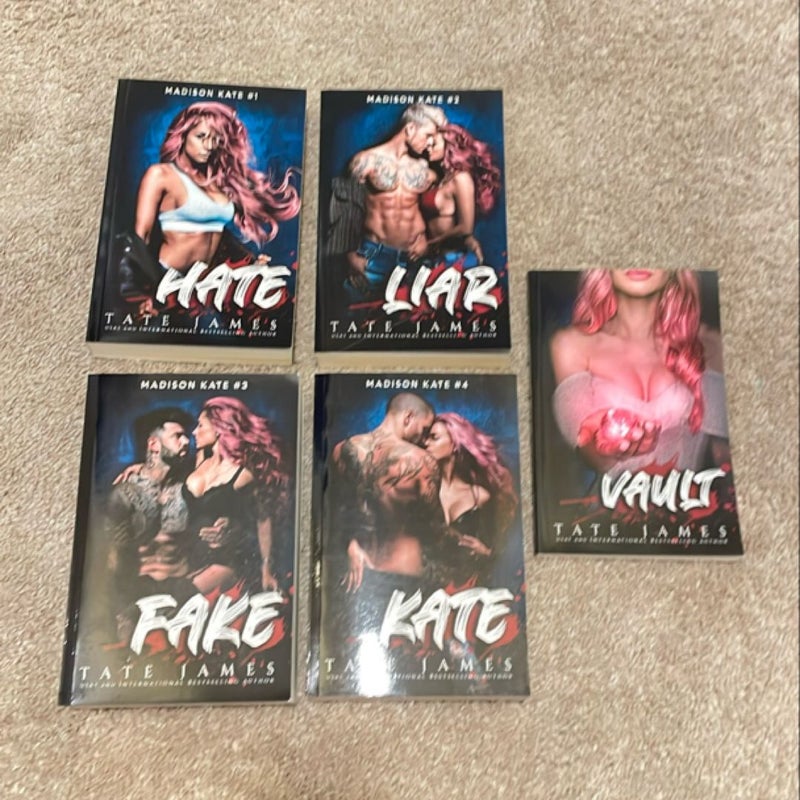 Hate / Liar / Fake / Kate / Vault