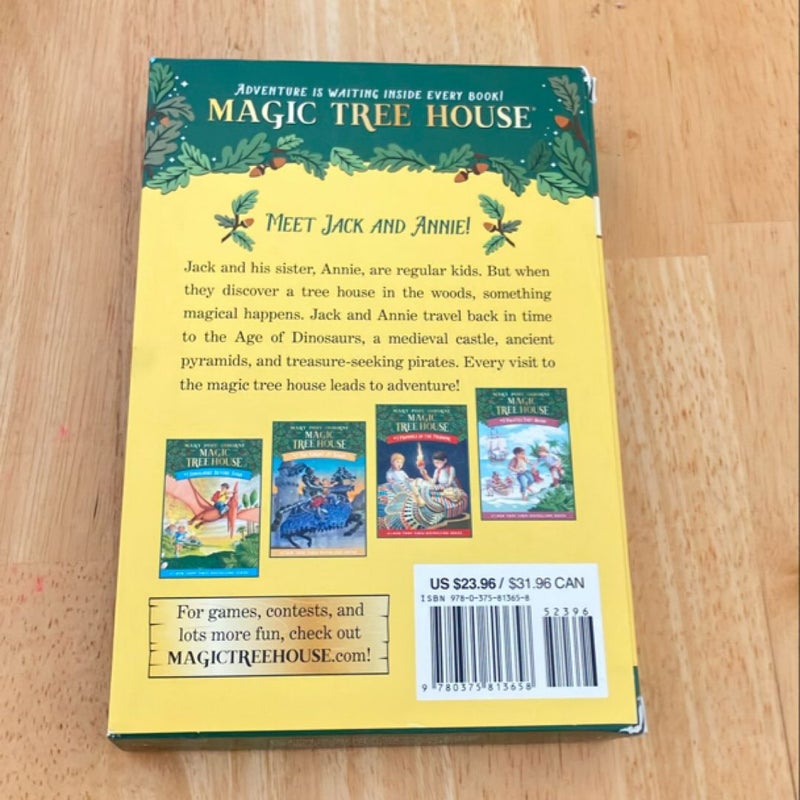 Magic Tree House Books 1-4 Boxed Set