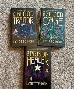 The Prison Healer The Gilded  Cage The blood traitor  Fairyloot series 