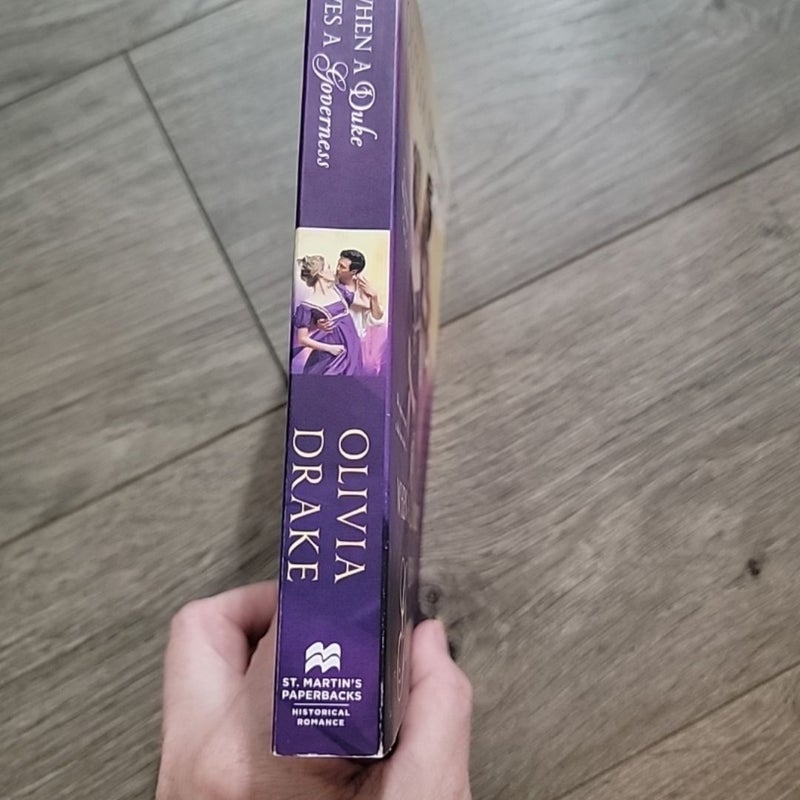 When a Duke Loves a Governess
