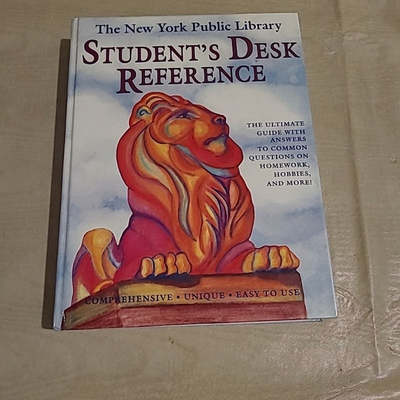 The New York Public Library Student's Desk Reference