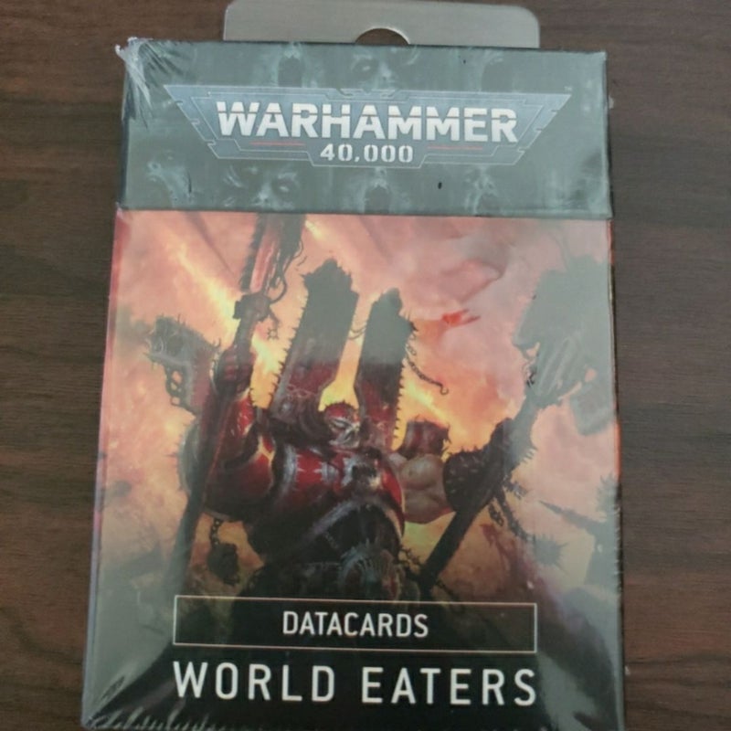 Warhammer 40,000 Datacards World Eaters