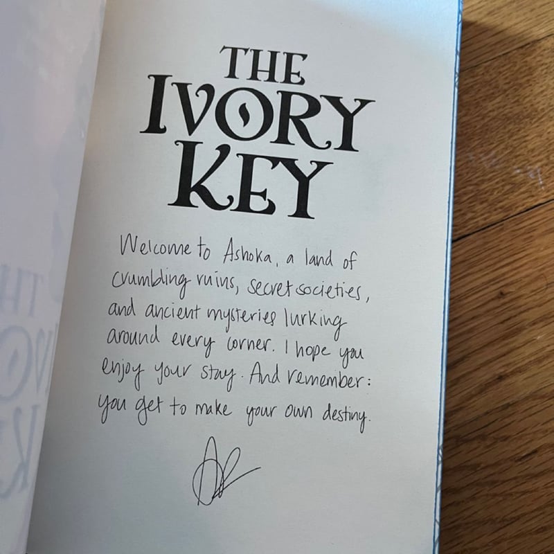 Illumicrate exclusive The Ivory Key by Akshaya Raman, Paperback ...