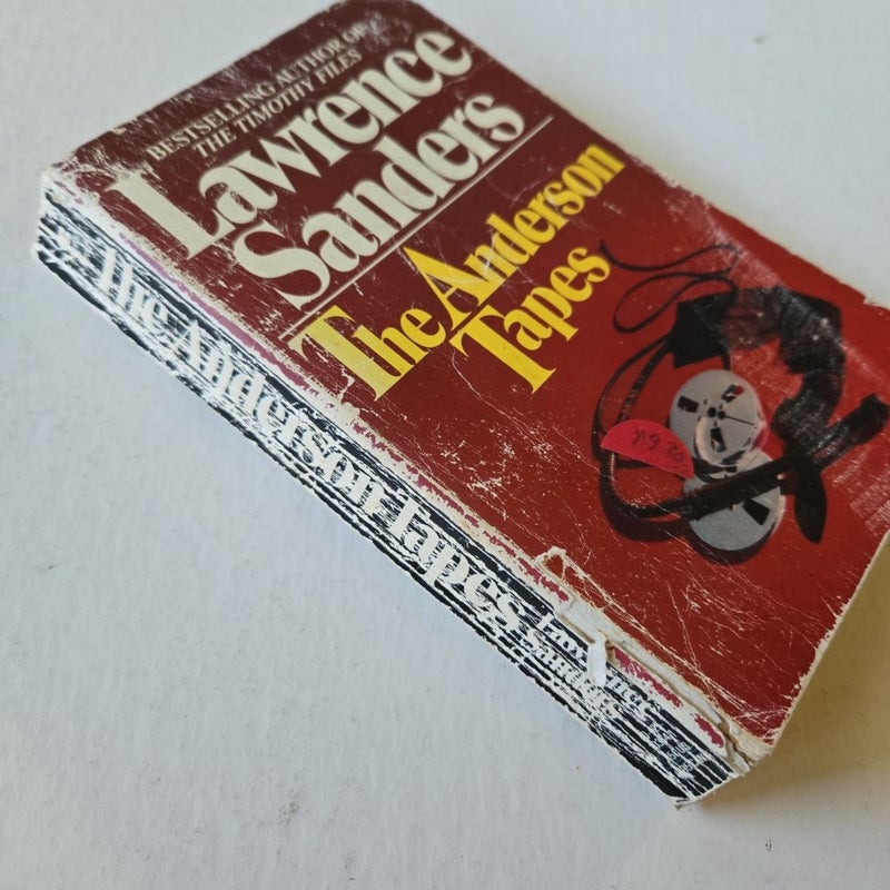 The Anderson Tapes Paperback novel super criminals 