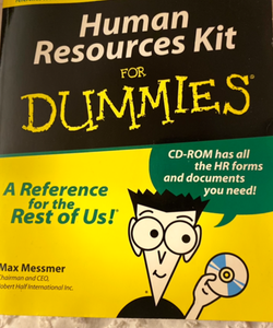 Human Resources Kit for Dummies®