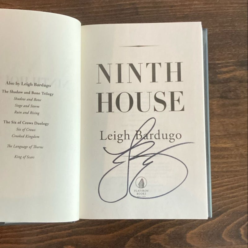 Ninth House SIGNED