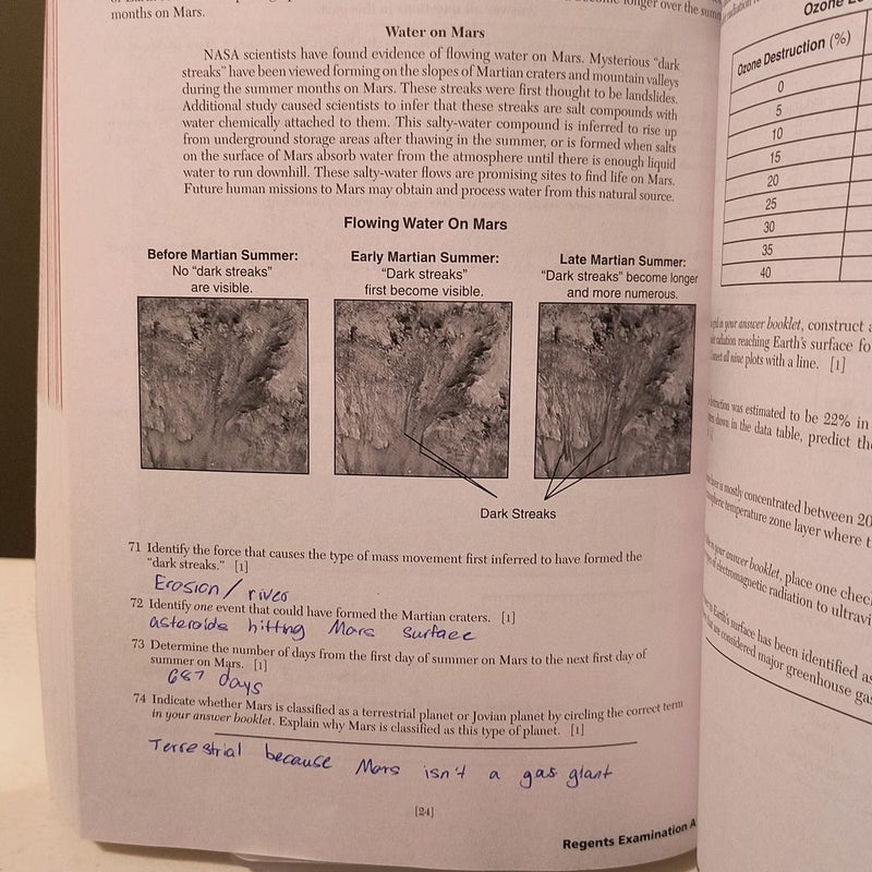 Earth Science: The Physical Setting