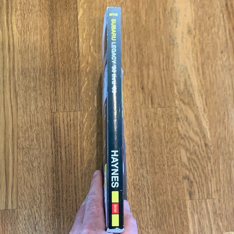 Haynes Manual for Subaru Legacy 1990 Thru 1999